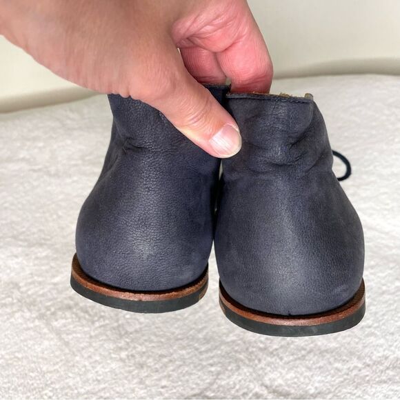 Opening Ceremony Boots M1 Desert Chukka Leather Ankle Lace Blue Size 8.5/42 - Picture 9 of 14